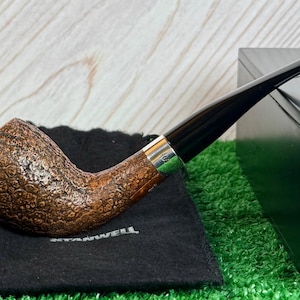 NEW Stanwell Pipe Of The Year 2023 Briar Pipe in Presenation Box. Sterling Silver Band, Limited Release! No Longer Produced. POY
