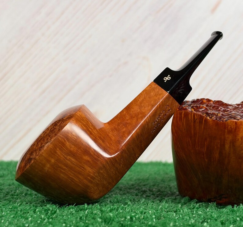 Posella F1 Rated Straight Grained Bulldog Estate Pipe