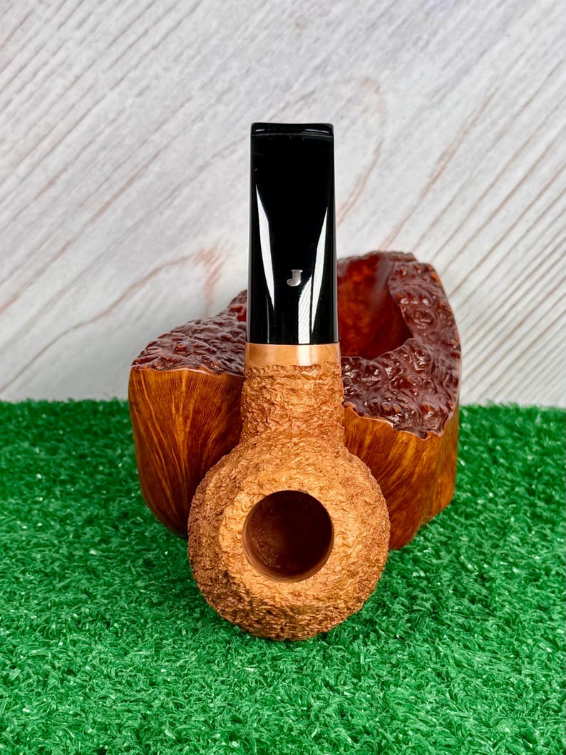 New Ser Jacopo R2 Spongia Chubby Bent Apple Nosewarmer w/ Box, Pouch & Booklet. Handmade in Italy. RARE SHAPE! image 4