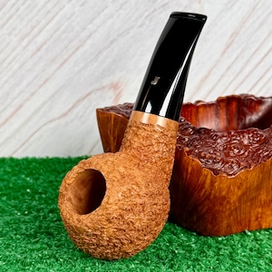 New Ser Jacopo R2 Spongia Chubby Bent Apple Nosewarmer w/ Box, Pouch & Booklet. Handmade in Italy. RARE SHAPE! image 11