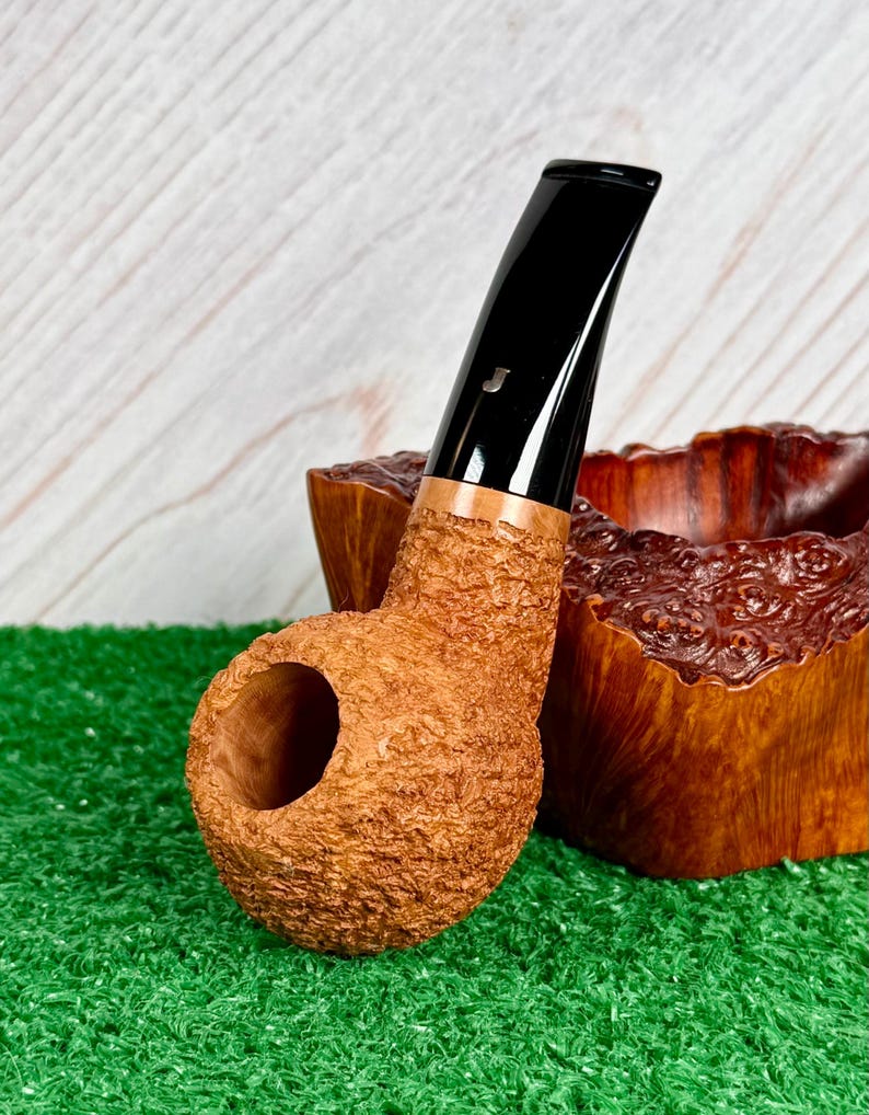 New Ser Jacopo R2 Spongia Chubby Bent Apple Nosewarmer w/ Box, Pouch & Booklet. Handmade in Italy. RARE SHAPE! image 11