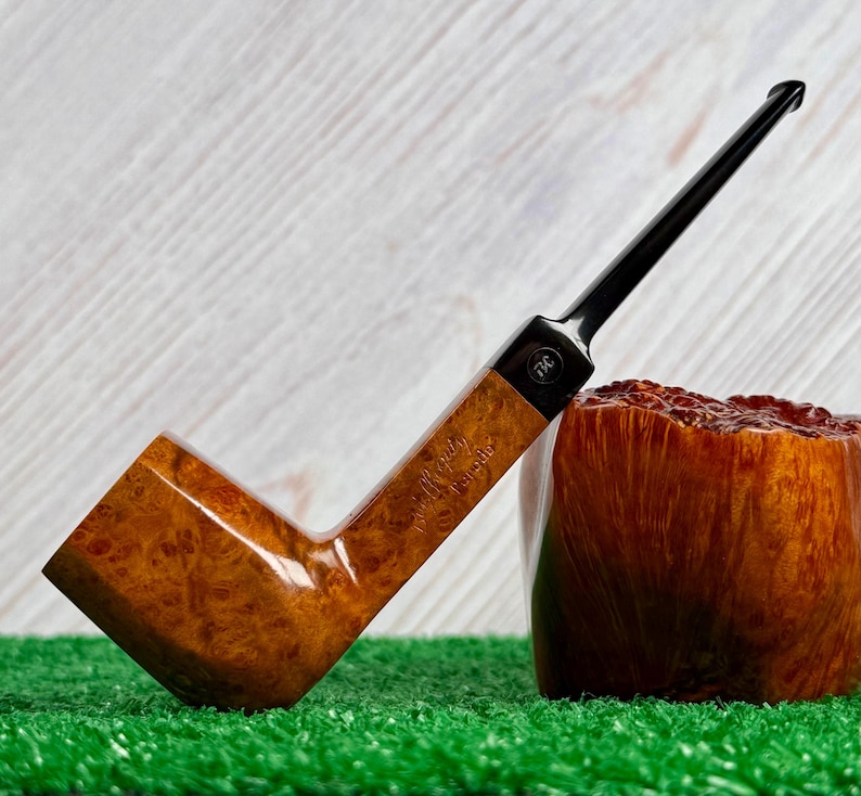 Butz Choquin Parade (LIKELY UNSMOKED) 1597 Four Square Billiard Vintage Pipe