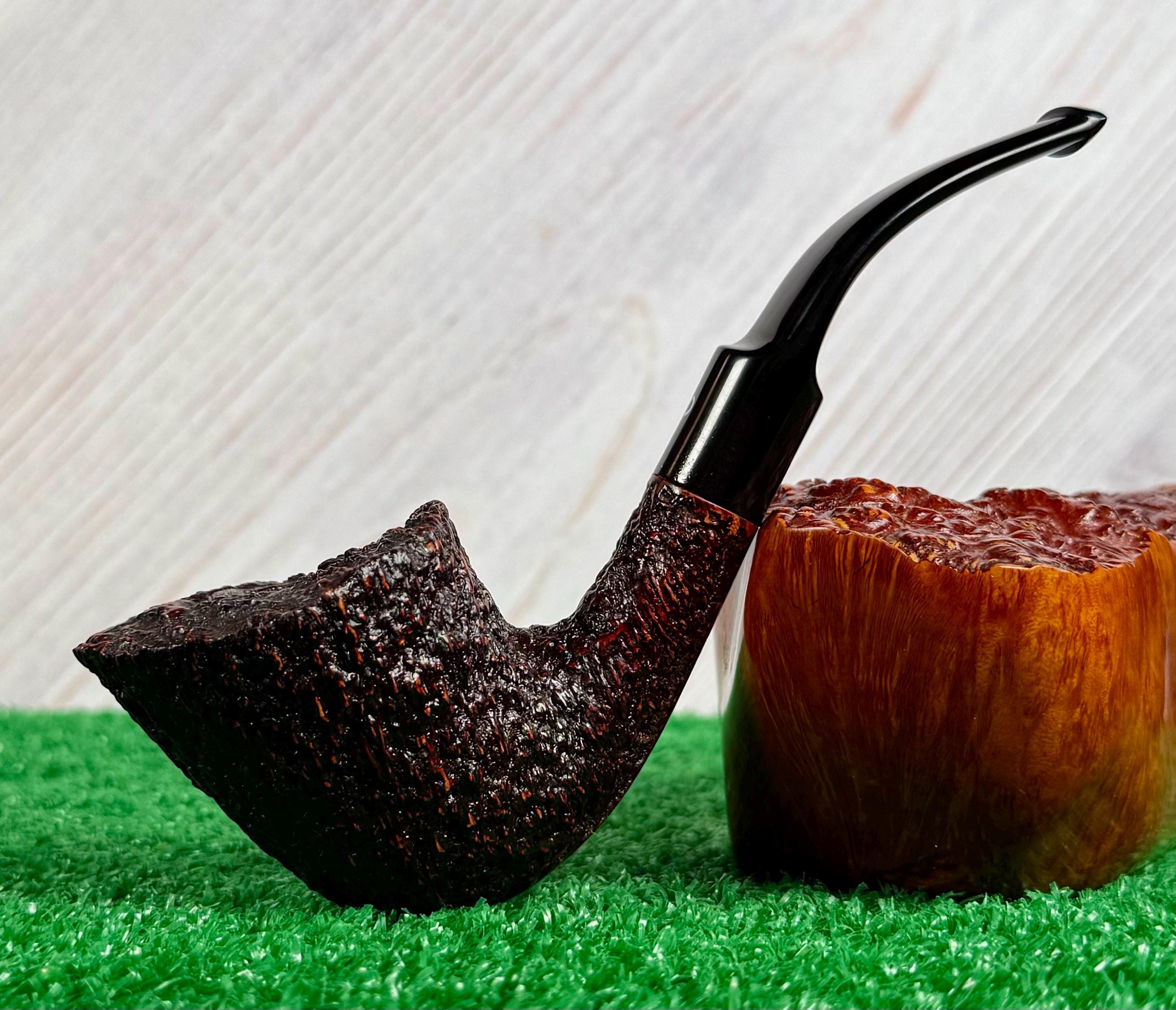 Northern Briars (Ian Walker) Regal Large Bent Dublin w/ Burl Rim (2014) Handmade in England