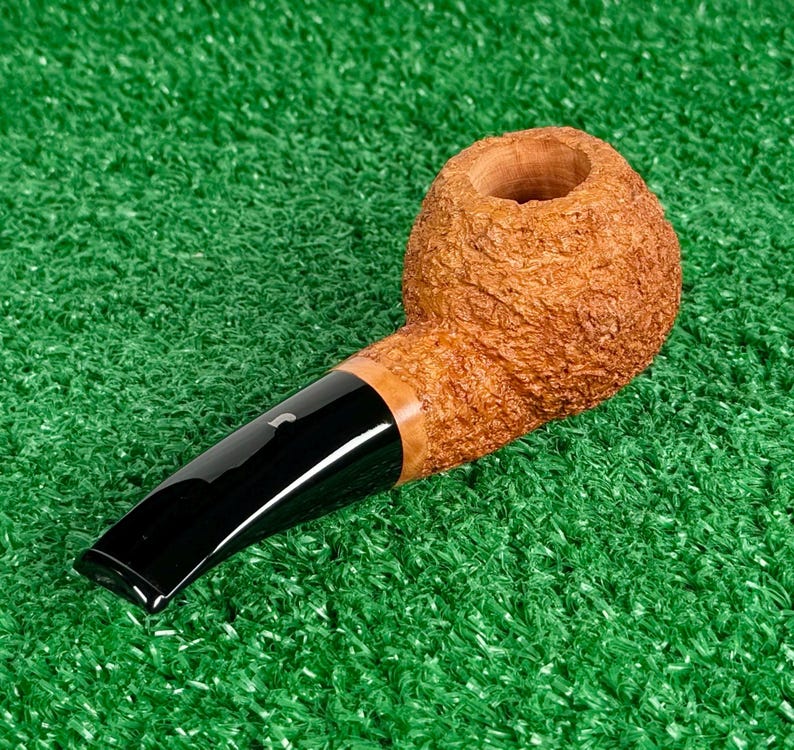 New Ser Jacopo R2 Spongia Chubby Bent Apple Nosewarmer w/ Box, Pouch & Booklet. Handmade in Italy. RARE SHAPE! image 8