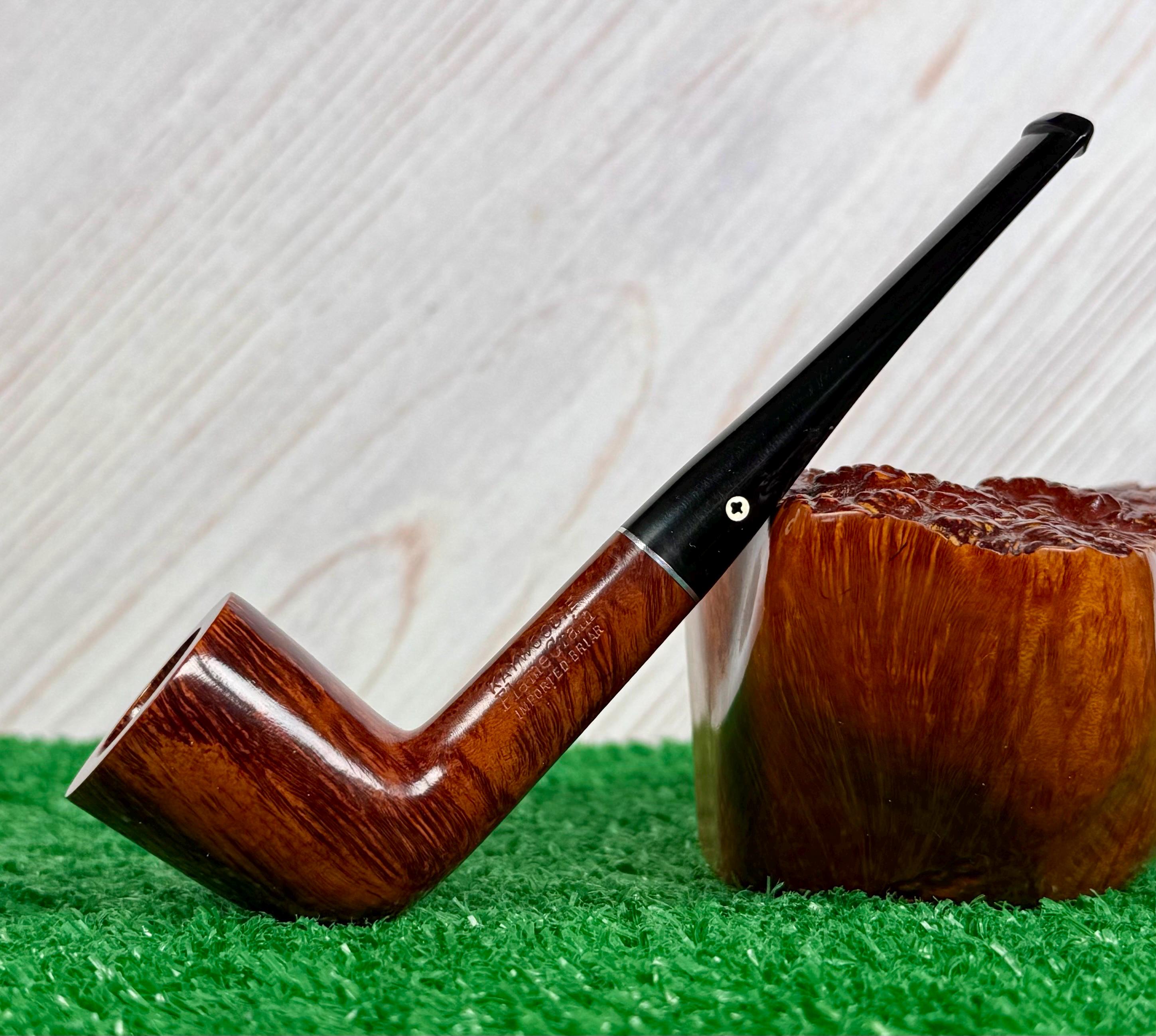 Kaywoodie Flame Grain 45C Dublin (UNSMOKED) Vintage Pipe w/ Amazing Grain