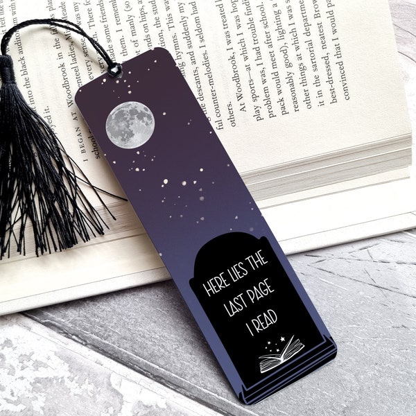 Sarcastic Metal Bookmark | Book Accessory | Bookmark for Book Lovers | Metal Bookmark | Sublimated | Unique Bookmark | Gift for Book Lovers