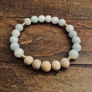 Jade & Sandalwood Diffuser Bracelet