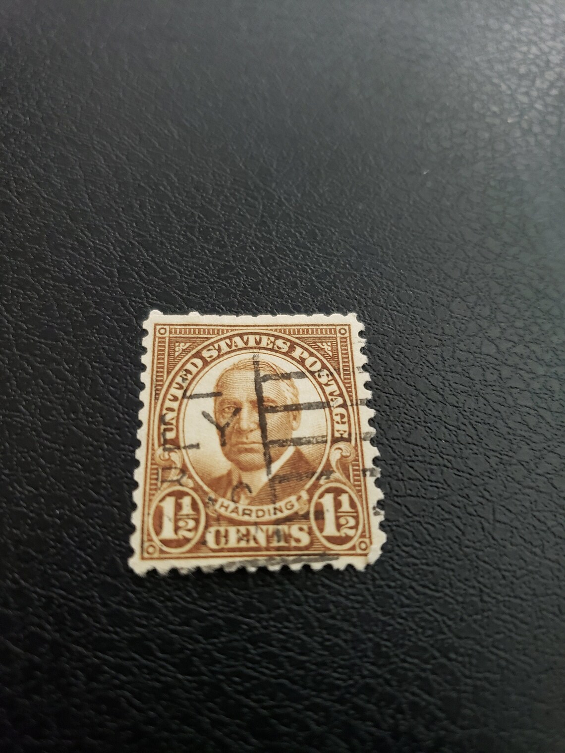 Rare 1930 Harding 1 1/2 Cent Brown Stamp Etsy UK