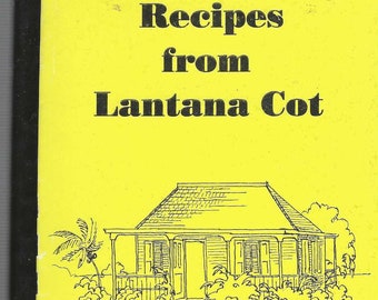 Barbados Nevis Caribbean vintage Recipes From Lantana Cot by Joan Robinson Ethnic Island Cookbook Community Favorites Collectible Cook Book