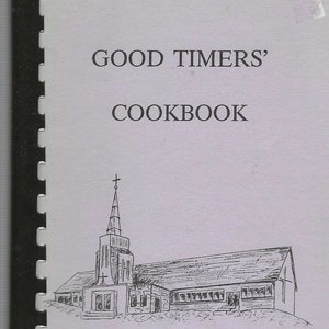 Baltimore Maryland vintage 1992 Arbutus United Methodist Church Good Timers Cookbook MD Community Favorite Recipes Collectible Cook Book