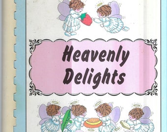 Colorado City Texas vintage 1999 First Baptist Church Heavenly Delights Cookbook TX Community Favorites Collectible Souvenir Rare Cook Book