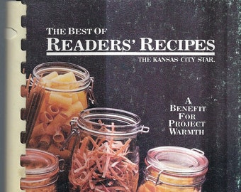Kansas City Star Missouri vintage 1983 Newspaper Best of Readers Recipes Cookbook MO Community Favorites Collectible Rare local Cook Book