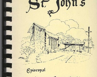 Libro de cocina de la Iglesia Episcopal de San Juan de Vernon, Connecticut, 1981, recetas favoritas de la comunidad de CT, recuerdos coleccionables, libro de cocina raro