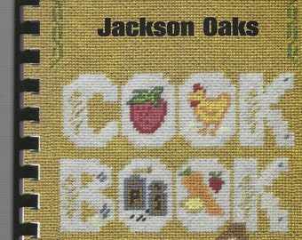 Jackson Tennessee vintage Jackson Oaks Senior Community Serving the Best Cookbook TN Favorite Recipes Collectible Memorabilia Rare Cook Book