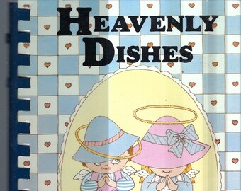 California Pennsylvania vintage 1996 First Presbyterian Church Heavenly Dishes Centennial Cookbook PA Community Collectible Rare Cook Book