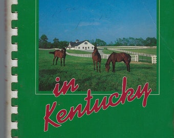 Louisville KY vintage 1987 American Cancer Society Capitol Eating in Kentucky Cookbook Community Favorite Recipes Collectible Rare Cook Book