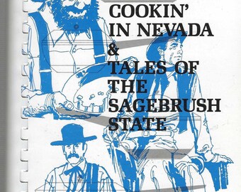 Reno NV vintage 1984 Easy Cookin in Nevada & Tales of the Sagebrush State by June Broili Cookbook Favorite Recipes Local History Cook Book