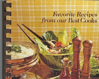 Anchorage Alaska vintage 1982 Church of God Favorite Recipes From Our Best Cookbook AK Community Collectible Memorabilia Rare Cook Book