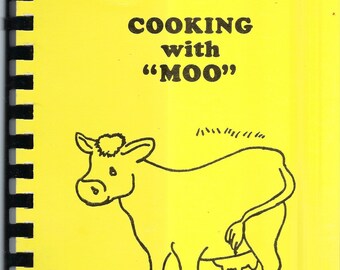 Lincoln Omaha Grand Island NE Jahrgang 1985 Nebraska Molkerei Frauen Kochen mit Moo Kochbuch Gemeinschaften Lieblingsrezepte Seltenes Lokales Kochbuch
