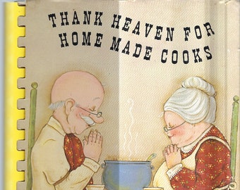 McNeil Arkansas vintage 1990 First Baptist Church Thank Heaven For Home Made Cooks Book AR Community Recipes Collectible zeldzaam lokaal kookboek