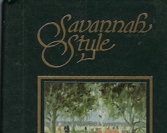 Savannah Georgia vintage Junior League Style Cookbook GA Community Favorite Recipes Collectible Souvenir Spiral Bound Rare Local Cook Book