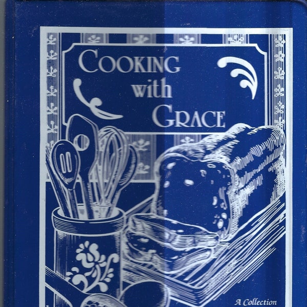 Laurie Missouri vintage Ozark Chapel United Methodist Church Cooking With Grace Cookbook MO Community Favorite Recipes Rare Local Cook Book