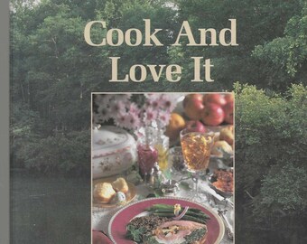 Libro de cocina vintage Lovett School Cook and Love It de Atlanta, Georgia, recetas favoritas de la comunidad de Georgia, recuerdos coleccionables, libro de cocina de recuerdo