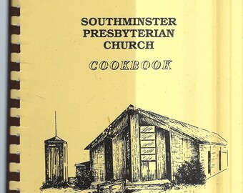 Nashville Tennessee vintage Southminster Presbyterian Church Cookbook TN Community Favorite Recipes Collectible Souvenir Rare Cook Book