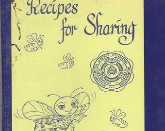 Hillsborough County Florida vintage 1989 Bee A Extension Homemaker Recipes For Sharing Cookbook FL Community Favorites Collectible Cook Book