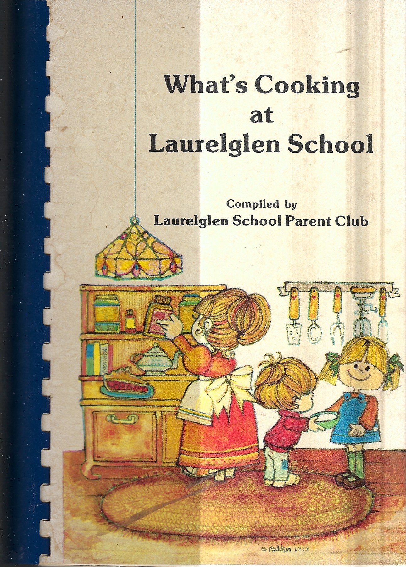 Bakersfield California vintage 1985 What's Cooking at Laurelglen School Cookbook Ca Community Favorite Recipes Collectible Rare Cook Book
