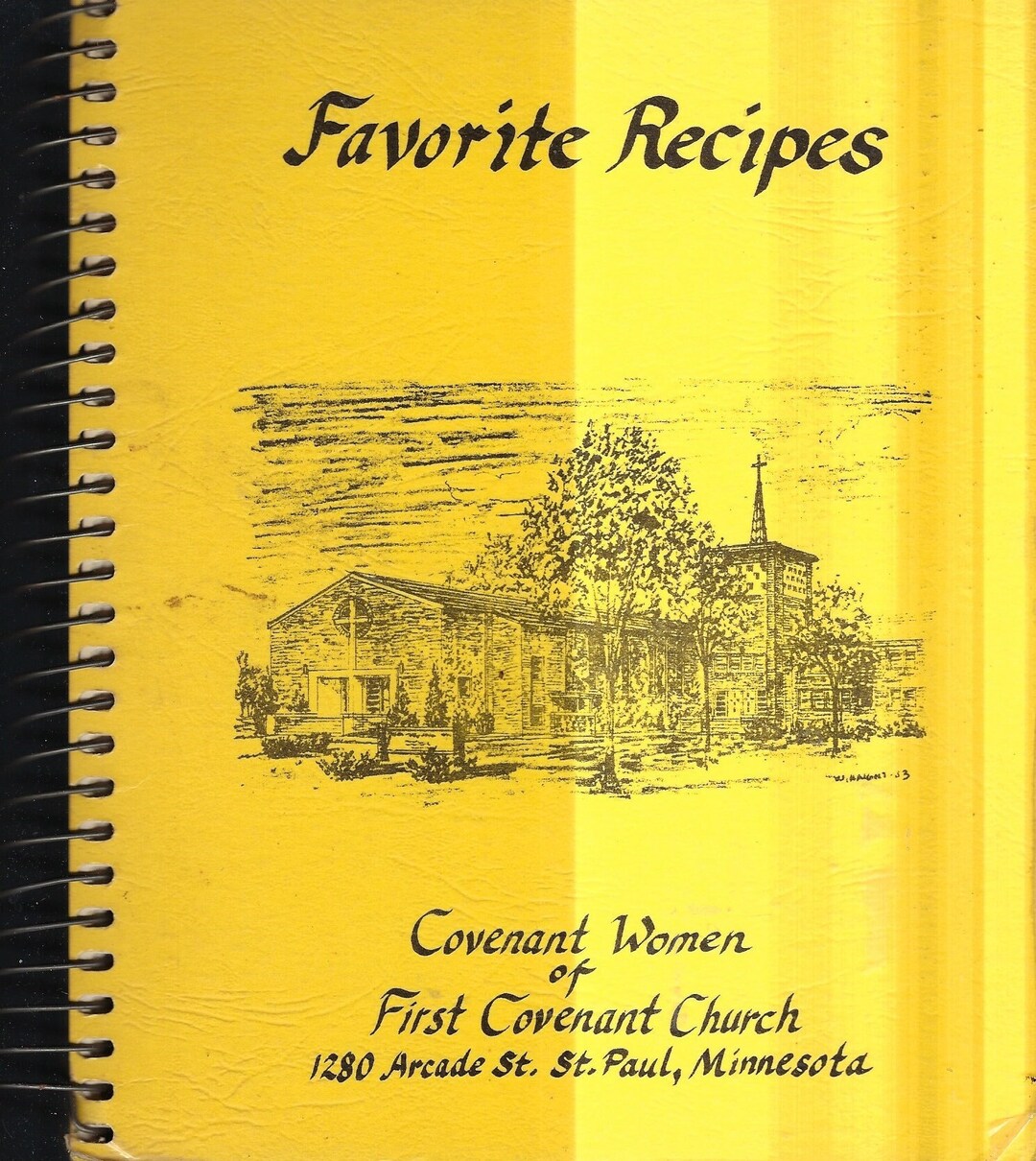 St Paul Minnesota Vintage 1982 First Covenant Church