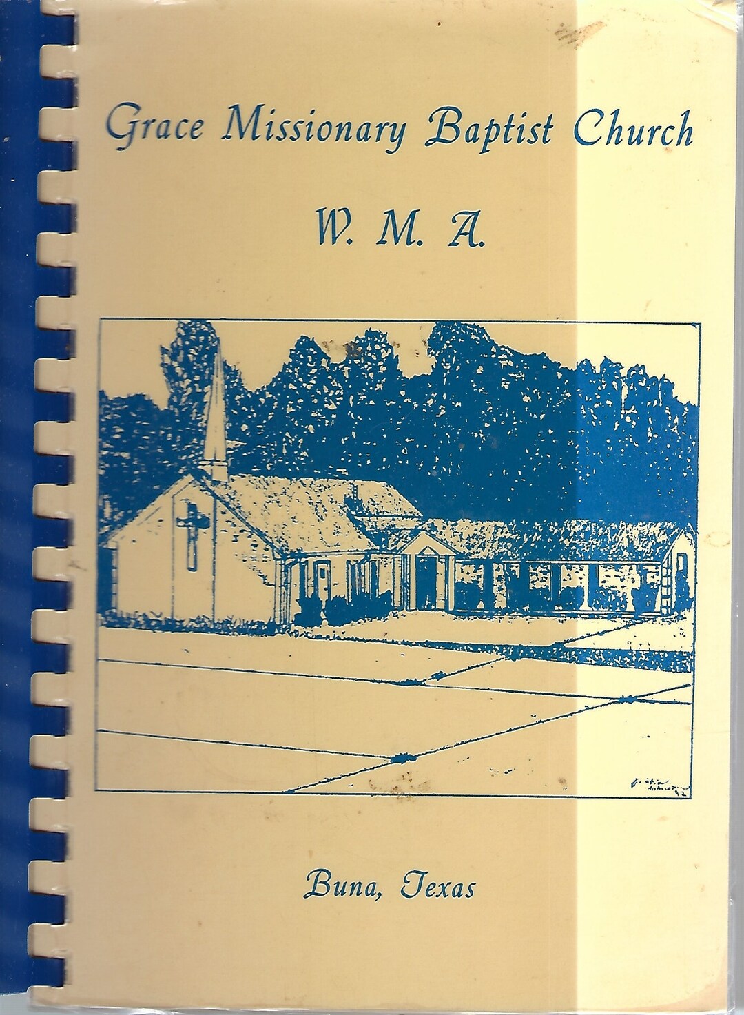 Buna Texas Vintage 1993 Grace Missionary Baptist Church WMA Etsy