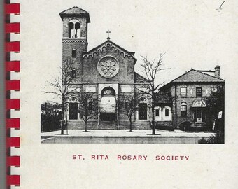 Hamden Connecticut antigüedad 1963 Iglesia Católica Santa Ana Buenas Recetas de Comida Libro de Cocina Étnica Favoritos de la Comunidad de CT Anuncios Locales Libro de Cocina de Recuerdo
