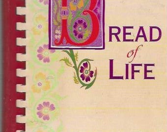 Strumento Texas vintage First Baptist Church Bread of Life Cookbook TX Community Favorite Recipes Collectible Memorabilia Souvenir Raro Libro di cucina