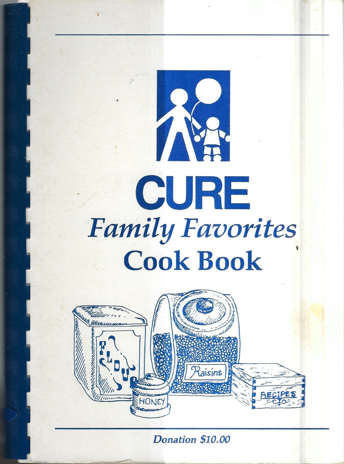 Rochester New York Vintage 1991 CURE Family Favorites Cookbook NY ...