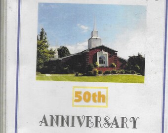 Marion Indiana vintage Westminster Presbyterian Church 50th Anniversary Cookbook IN Community Favorites Collectible Memorabilia Cook Book