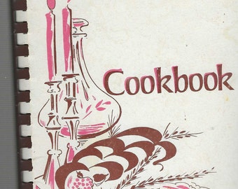 Syracuse New York vintage 1970s Temple Adath Yeshurun Sisterhood Ethnic Jewish Cookbook NY Community Favorite Recipes Collectible Cook Book