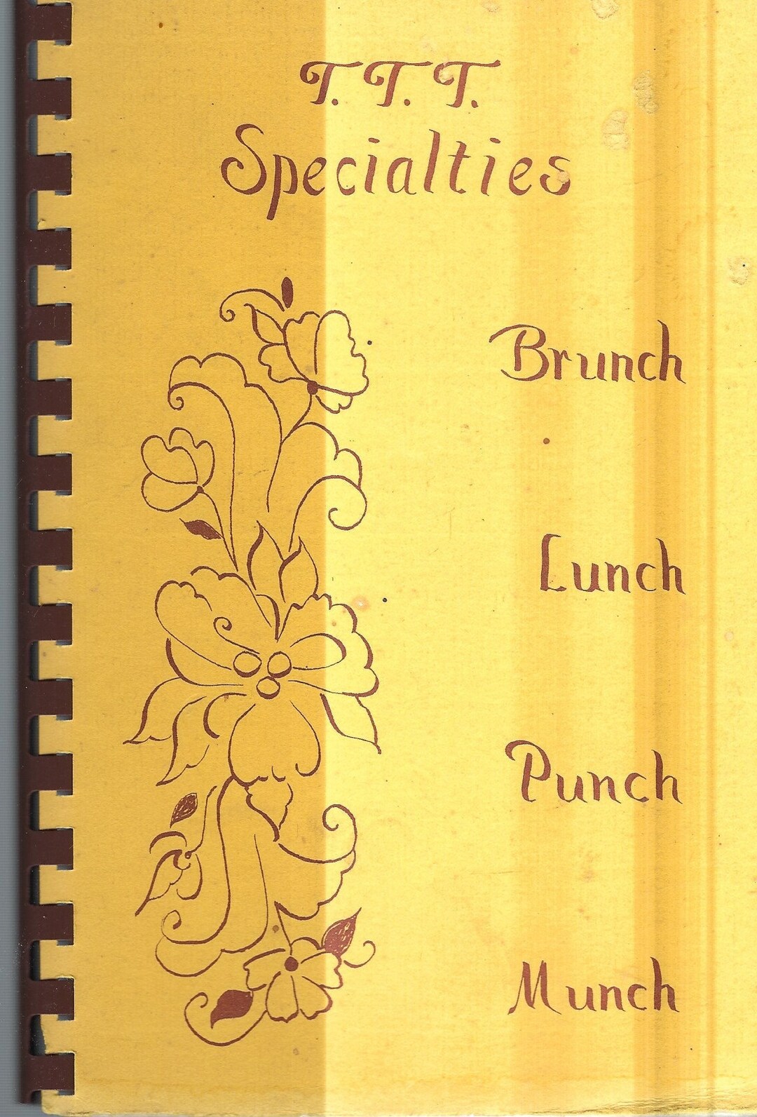 Clarion Iowa Vintage T.T.T. Club Specialties Brunch Lunch Punch Munch
