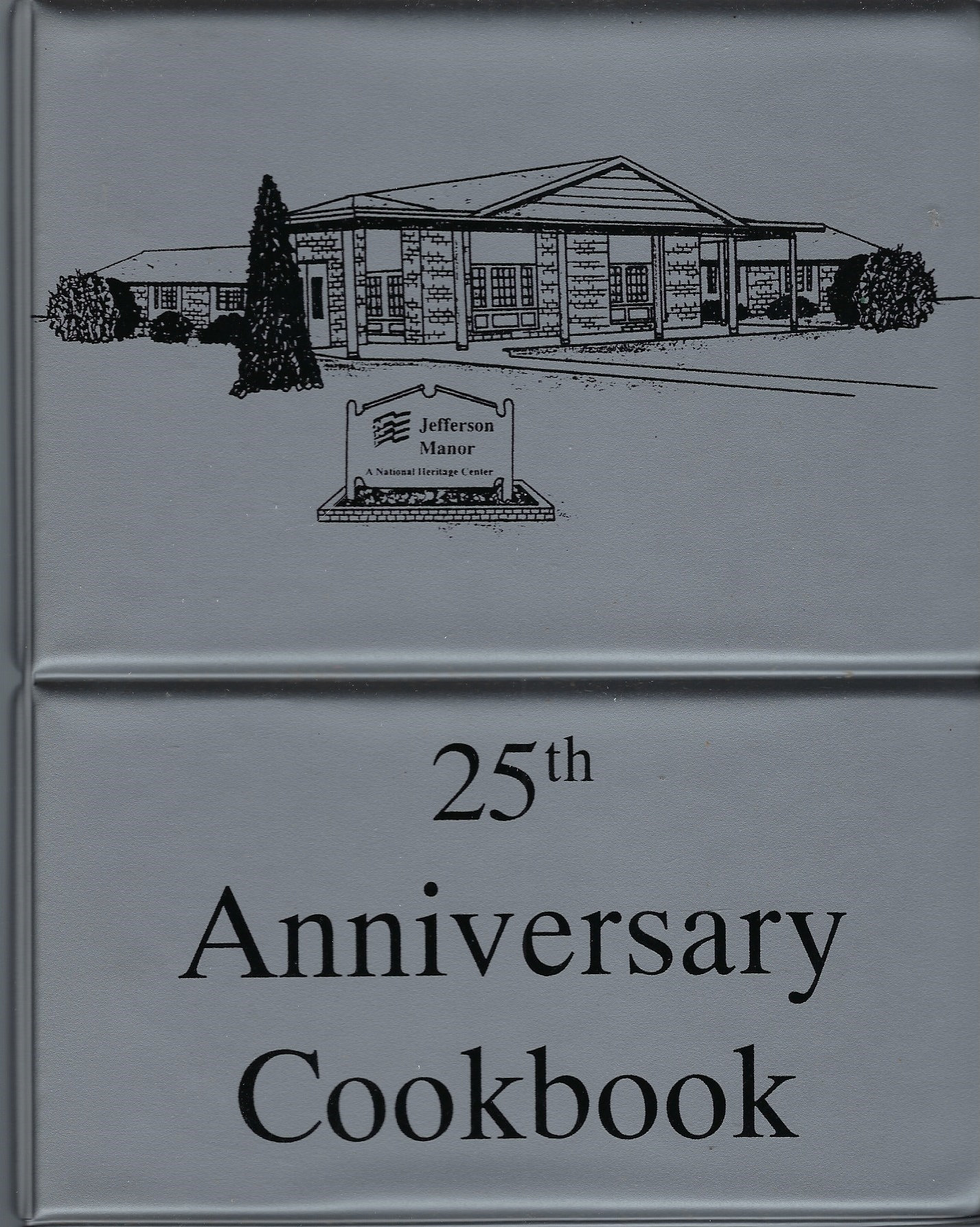 Jefferson Iowa vintage 1993 Manor Cookbook 25th Anniversary IA Community Favorite Recipes Collectible Local Souvenir Spiral Bound Rare Book