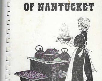 Ricette vintage di Nantucket, Massachusetts, dal libro di cucina Homestead, preferiti della comunità del MA, annunci locali da collezione, souvenir, libro di cucina raro