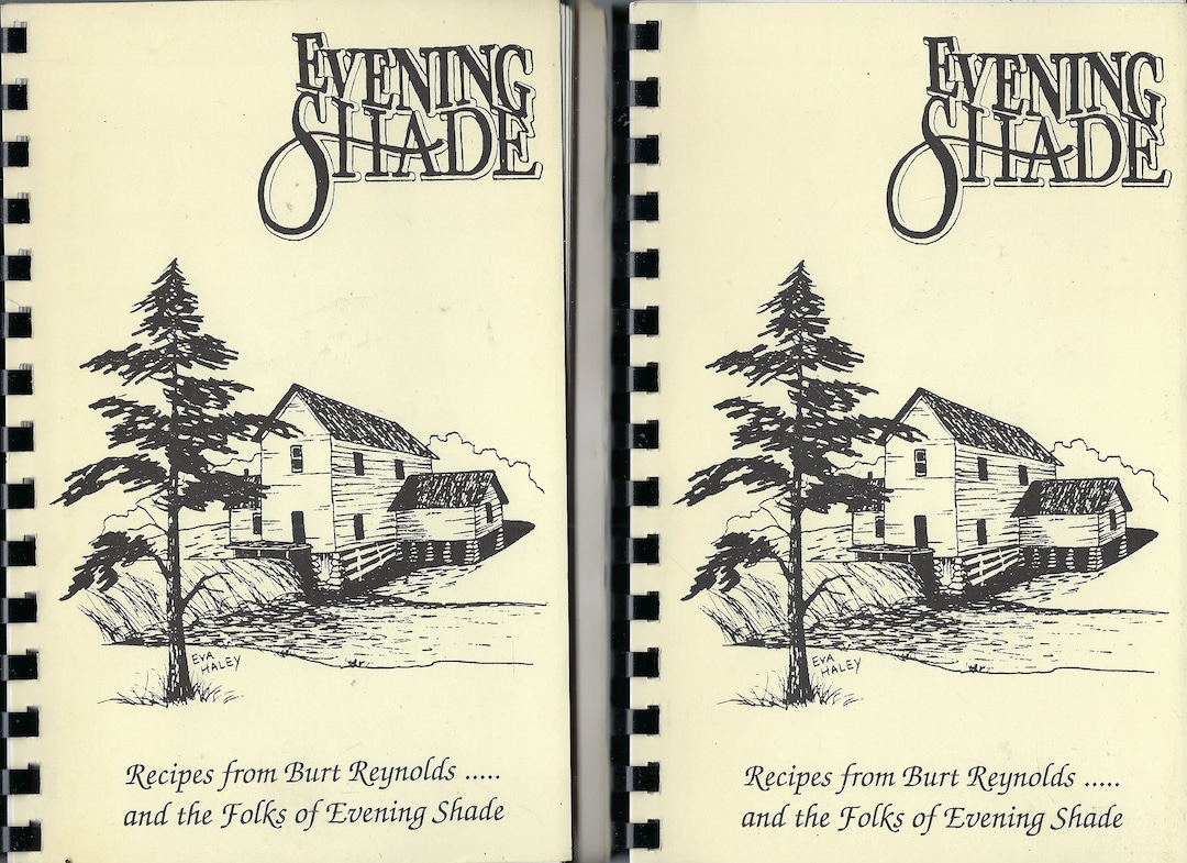 Lot of 2 Evening Shade Arkansas Vintage 1991 Cookbooks TV Show Cast