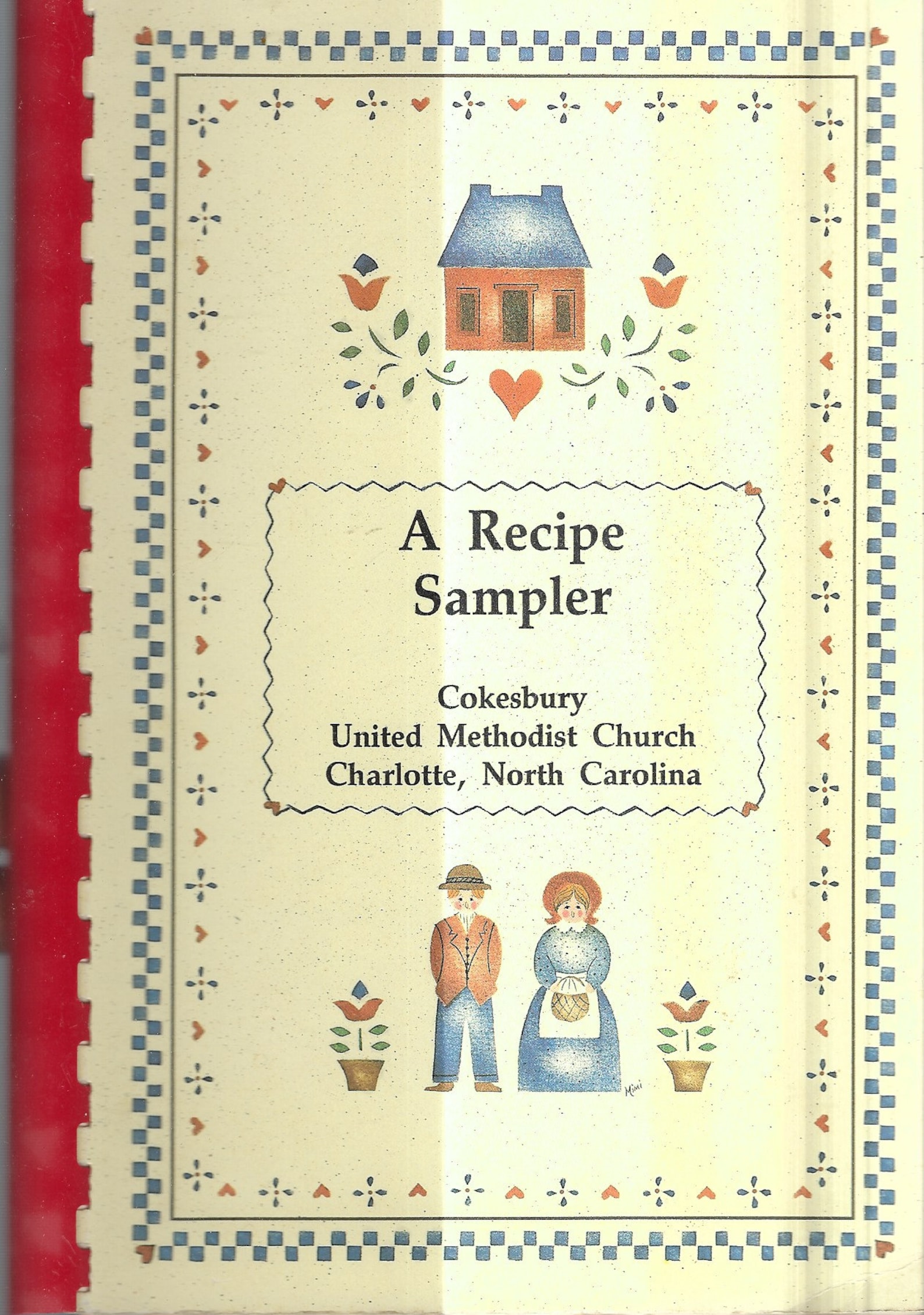 Carolina Sampler Charlotte North Carolina Vintage 1988 Cokesbury Methodist Church A ...