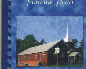 South Charleston West Virginia Mountain Heights Church Recipes From the Heart HC Cookbook WV Community Collectible Memorabilia Cook Book