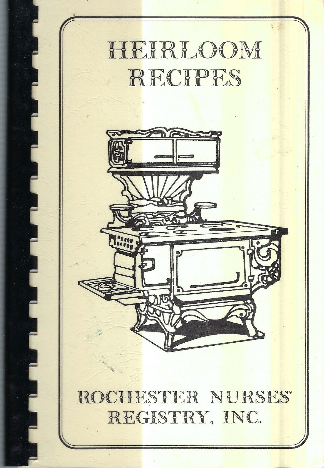 Rochester New York Vintage 1998 Nurses Heirloom Recipes Cookbook NY