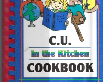 Tampa Florida vintage 1998 FL Credit Unions C U In The Kitchen Cookbook HC FL Community Favorite Recipes Collectible Rare Local Cook Book