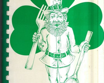 Miami Beach Florida vintage 1991 St Patrick Catholic School Shamrock Chefs Cookbook FL Community Recipes Libro di cucina locale raro da collezione