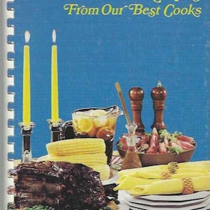 Parma Ohio vintage 1979 All Saints Episcopal Church Favorite Recipes From Our Best Cookbook OH Community Collectible Memorabilia Cook Book
