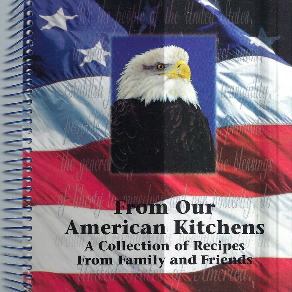 Lebanon Missouri vintage From Our American Kitchens by Harold & Sharon Crider + Friends + Family Cookbook MO Collectible Rare Cook Book