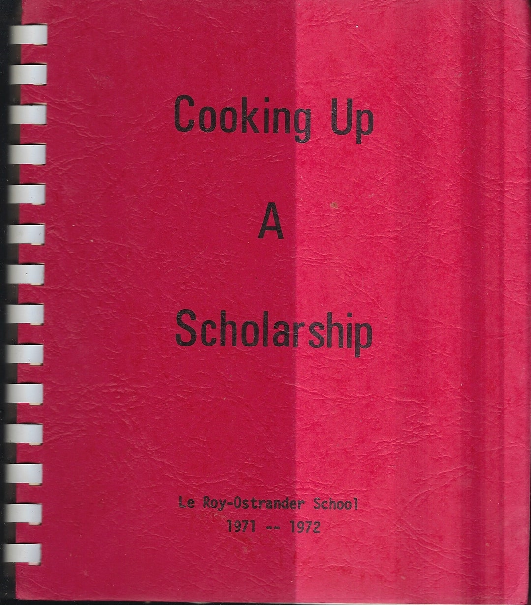 Leroy Ostrander Minnesota Vintage 1972 School Cooking up A Etsy