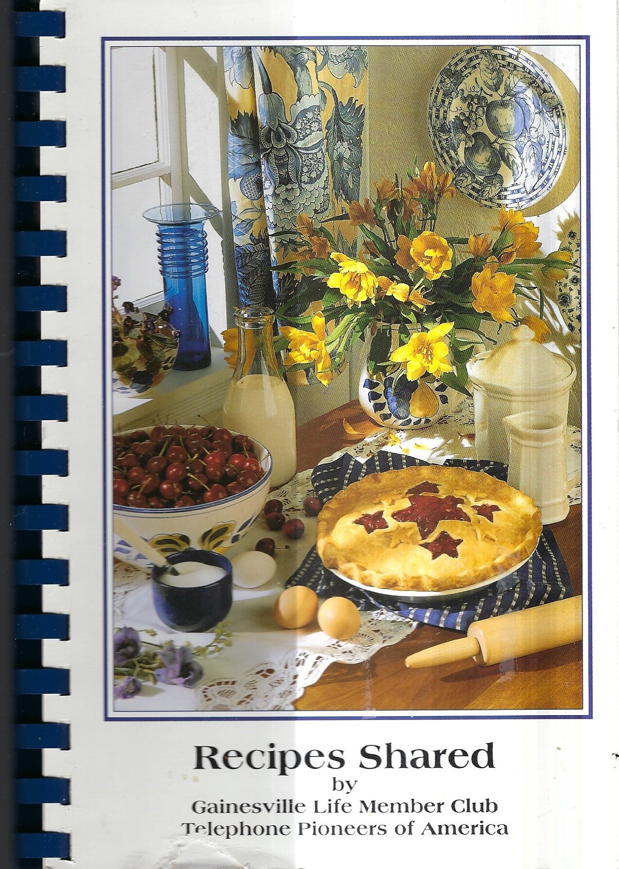 Gainesville Florida Vintage 1994 Telephone Pioneers Recipes Shared